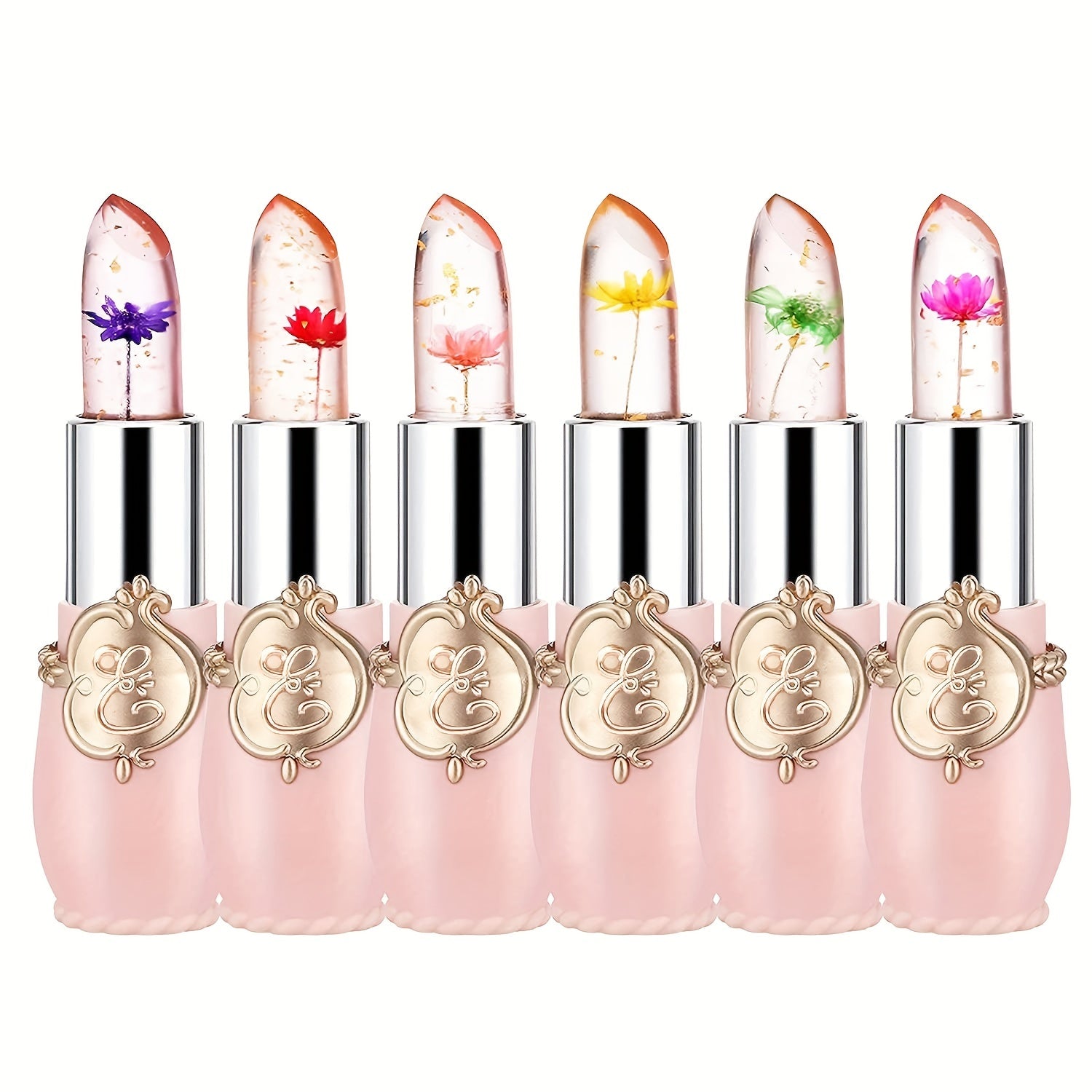 Color-Changing Dry Flower Jelly Lipstick