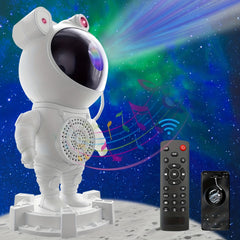 ROTOPATA Astronaut Galaxy Projector Night Light With Music Player