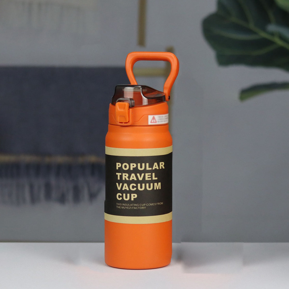 720ml Stainless Steel Vacuum Cup Large Capacity Portable Straw Cup