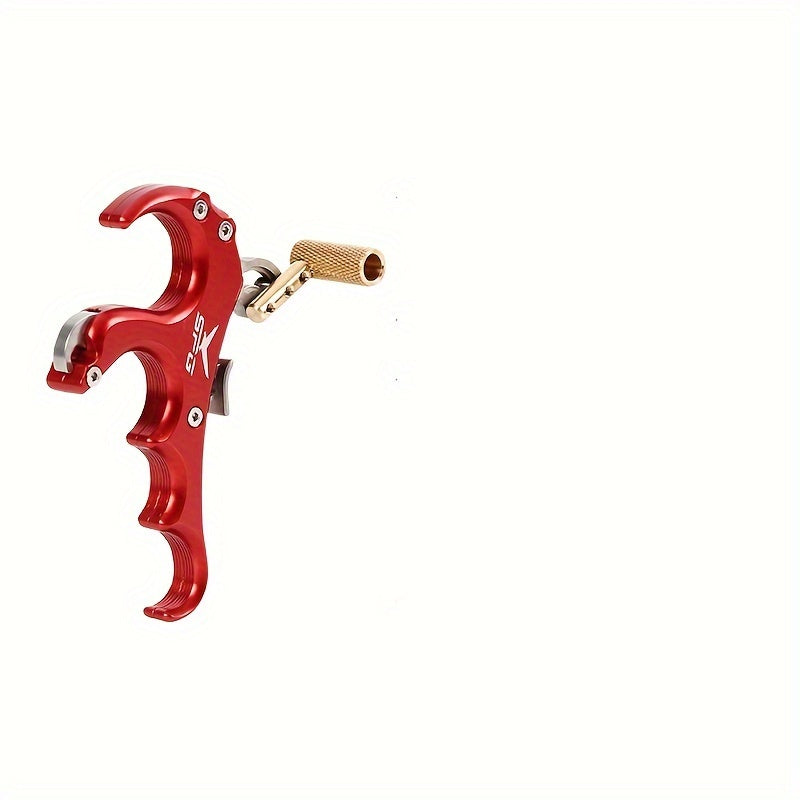 Aluminum 4 Finger Grip Bow Release Aid