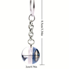 Zodiac Constellation Keychain - Personalized Astrological Sign Gift