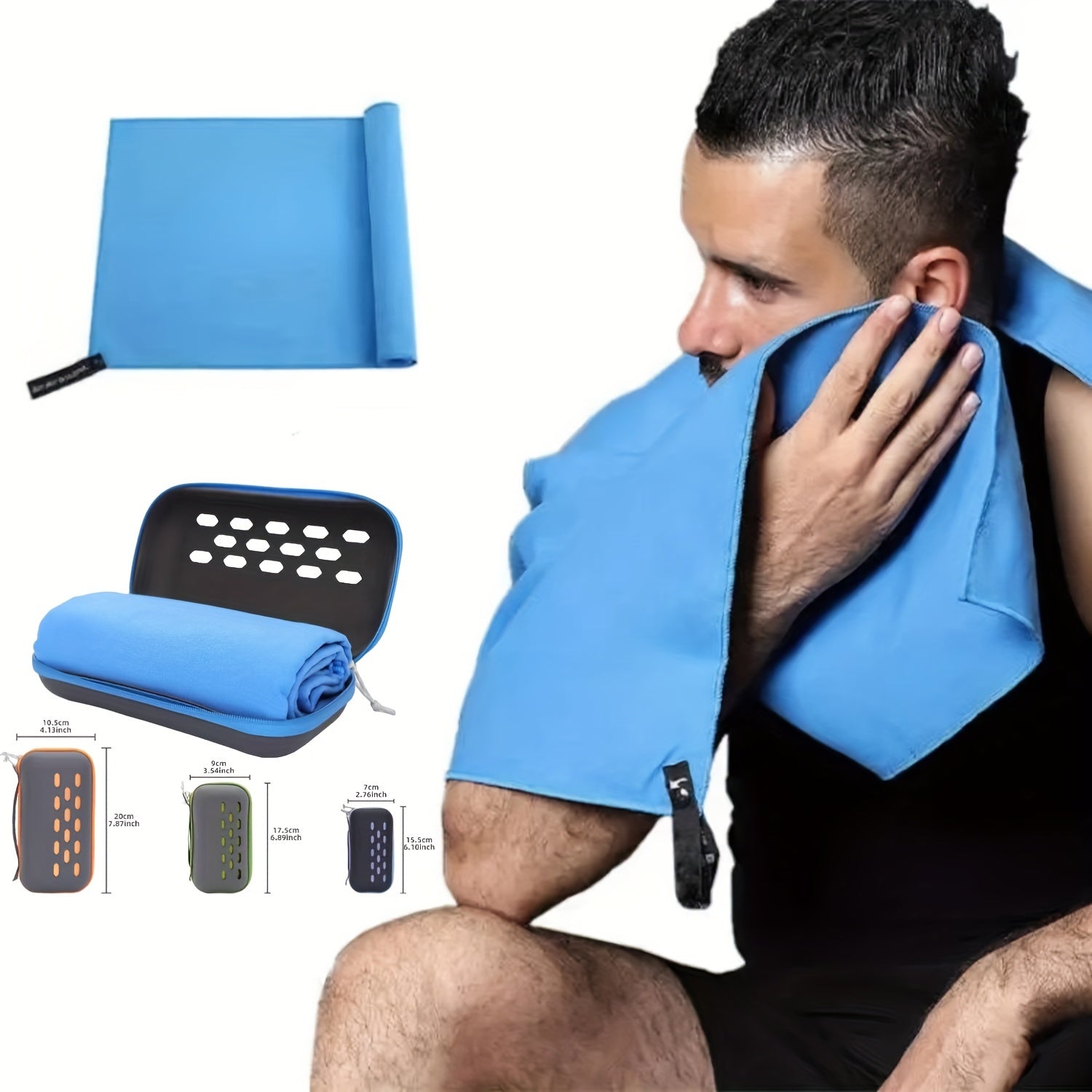 Microfiber Travel Towel Quick Drying Lightweight Towel for Sports Beach Swimming