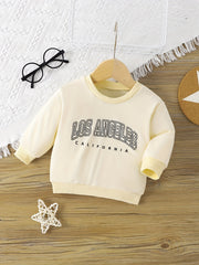 Baby Boys LA California Long Sleeves T-shirt Top Casual Soft Comfortable