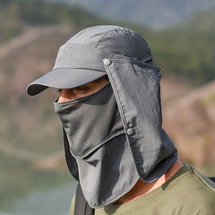 Foldable Visor Hat Detachable Sun Protection Duck Tongue Hat