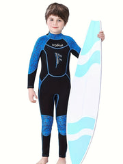 Neoprene Long Sleeve Diving Suit for Girls Boys 3-5mm