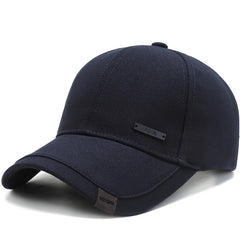 HUA English Seam Marker Men Casual Baseball Cap for Sun Blocking