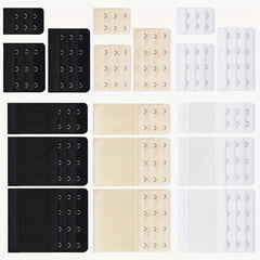 9pcs Bra Strap Extenders Comfortable Adjustable Band Women's Lingerie Accessorie