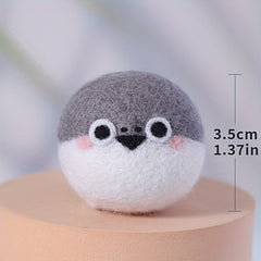 Wool Needle Felting Kit for Beginners - DIY Art Craft Material Package