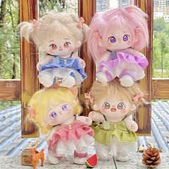 Doll Clothes Skirt Lace Hairpin Shoes Doll Not Included