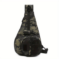 Multifunctional Fishing Tackle Bag Water Resistant Shoulder Bag Crossbody Bag
