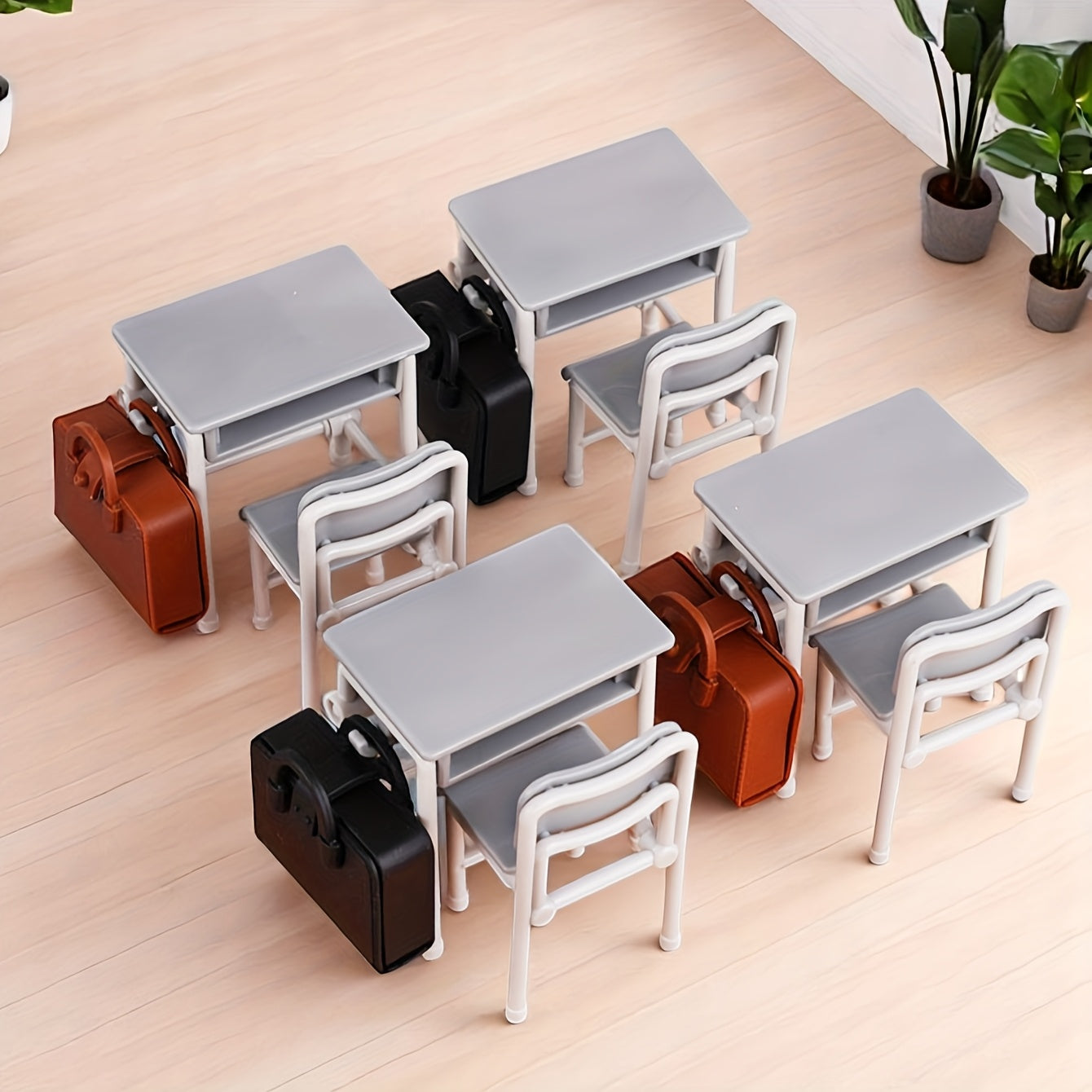 Mini Desk & Backpack Set - Compact and Adorable