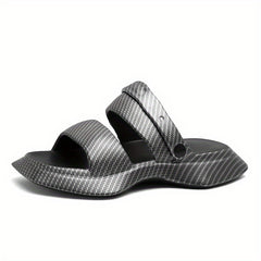 Men's Skull Print Quick Drying Slides for Beach Summer