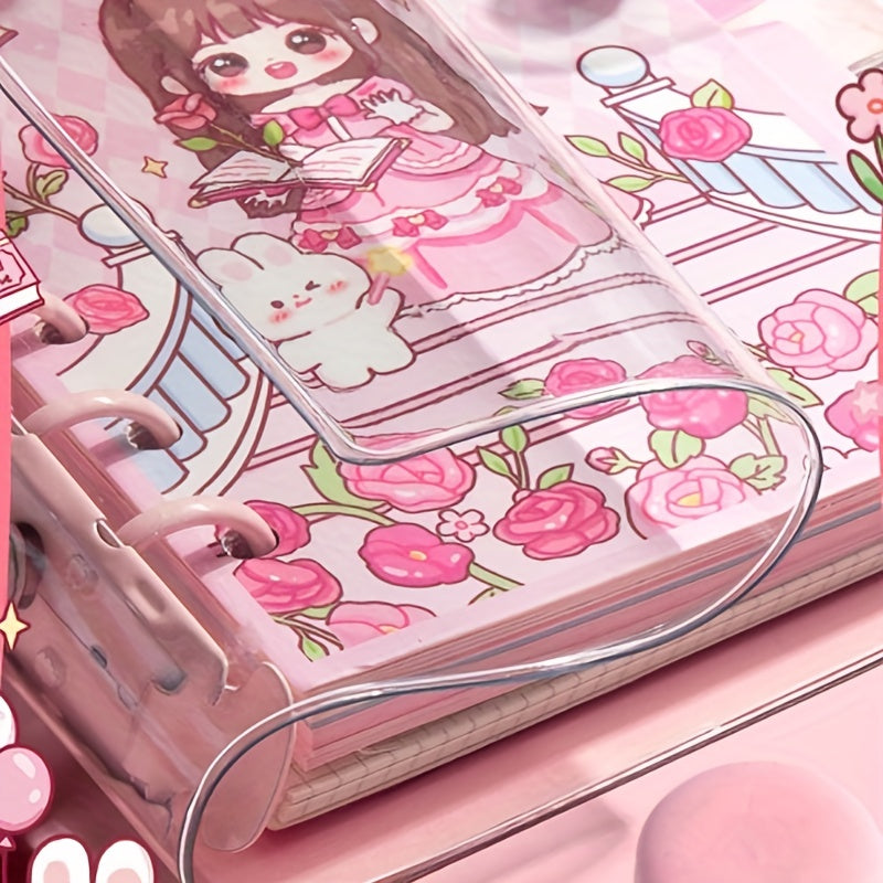 Girls Loose-Leaf Page Journal Diary Book for Students
