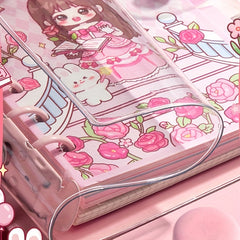 Girls Loose-Leaf Page Journal Diary Book for Students