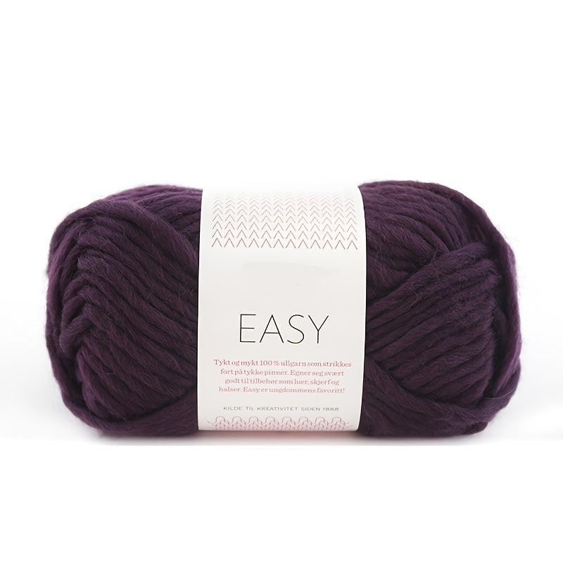 100% Wool Handknitting Yarn 50g for DIY Hat Scarf Sweaters