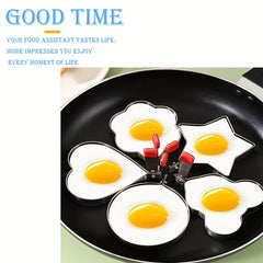 1pc Stainless Steel Omelet Set Heat Circle Type