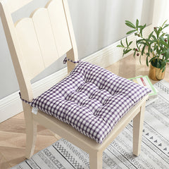 Crystal Velvet Cushion Chair Stool Thickened Warm Office Student Dining Cushion