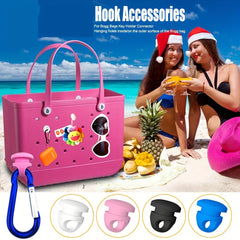 5pcs Keychain Plug Inner Hanging Hook for Bogg Bag Beach Bag