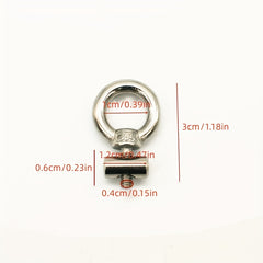 304 Stainless Steel Fixed Lifting Eye Bolt for RV Tent - Slide Rail Lifting
