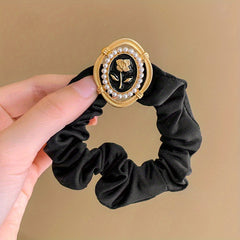 Mesh Bowknot Heart Hair Tie Hair Bands Ponytail Holders