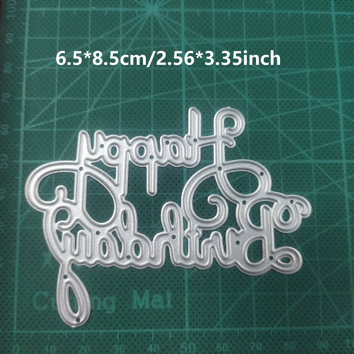 1pc DIY Happy Birthday Die Cuts Metal Cutting Dies Scrapbooking Paper Craft Moul