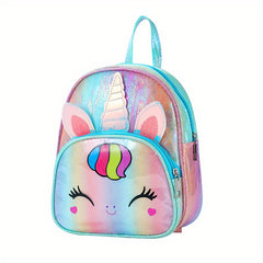 Laser Pony Casual Backpack Schoolbag for Kids