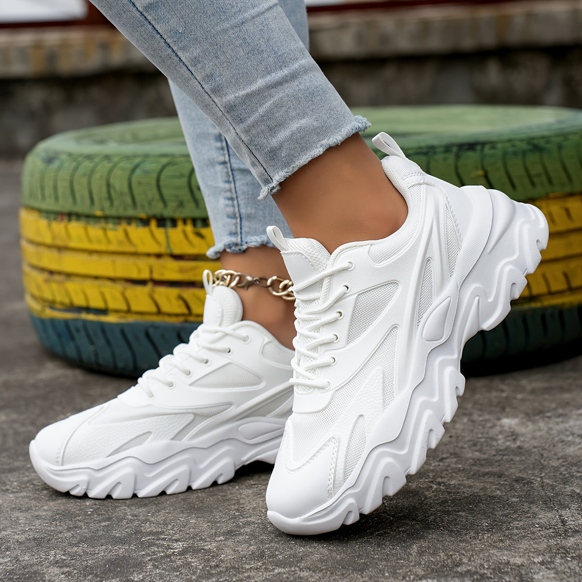 Heighten Chunky Sneakers Casual Lightweight Running Shoes