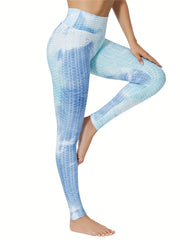 Tie Dye Butt Lifting High Waist Leggings