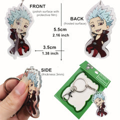 5 49 Cm Anime Figure Keychain Toys Action Figures Manga Accessories