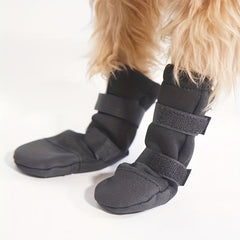 2pcs Dog Wound Recovery Boots, Softshell Waterproof Dog Shoes
