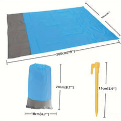 Outdoor Picnic Mat Sand proof Mat Size Grass Beach Mat