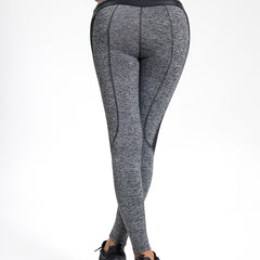 Stylish Women's PU Leather Yoga Pants with High Stretch