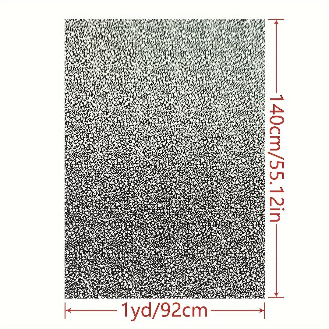 1yd Faux Cotton Fabric for DIY Clothes Pants Dress Quilt Covering