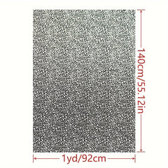 1yd Faux Cotton Fabric for DIY Clothes Pants Dress Quilt Covering