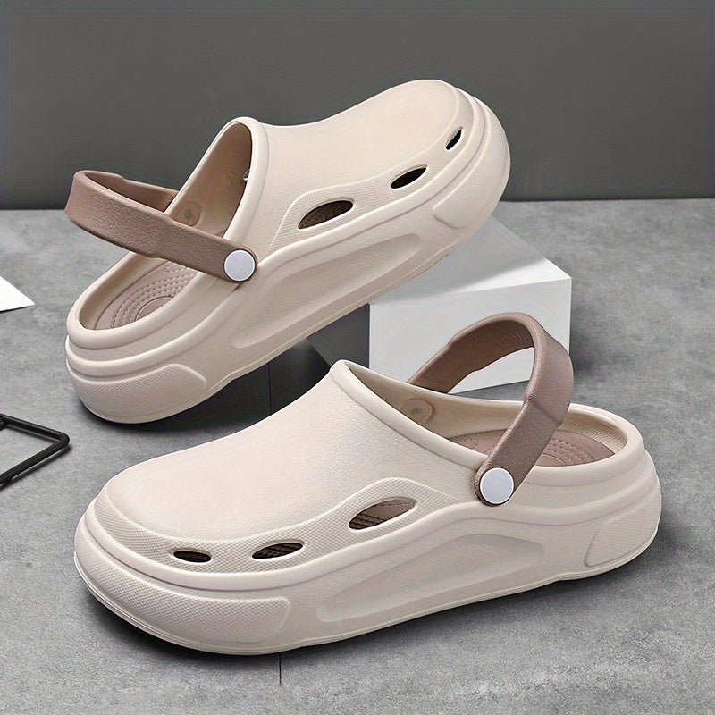Men's Closed Toe Clogs Slip On Soft Sole Sandals