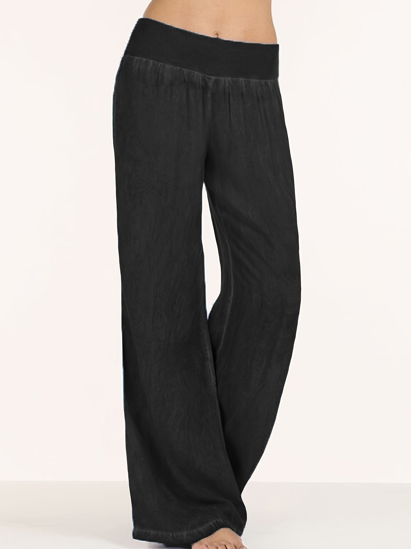 High Waist Wide Leg Pants for Women