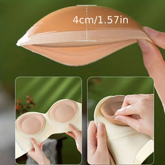 Adhesive Bra Insert Pads - Invisible Chest Enhancer - Women's Lingerie Accessory