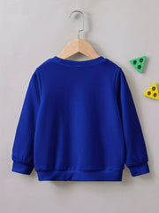 PRO BIG BROTHER Boys Sweatshirt Letter Print Crew Neck Long Sleeve Top
