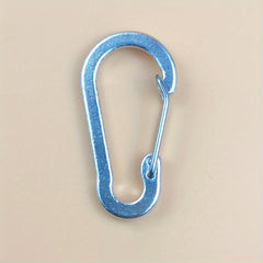 9pcs Aluminum Alloy Carabiner Hooks for Outdoor Activities