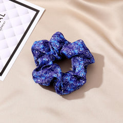 Evil Eye Hamsa Hand Oversized Scrunchies Hair Tie