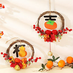 Spring Year Auspicious Wreaths & Small Pendants