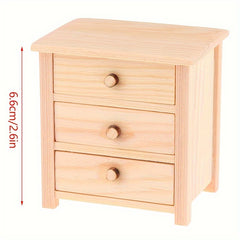 Mini Doll House Storage Cabinet Scene Decoration