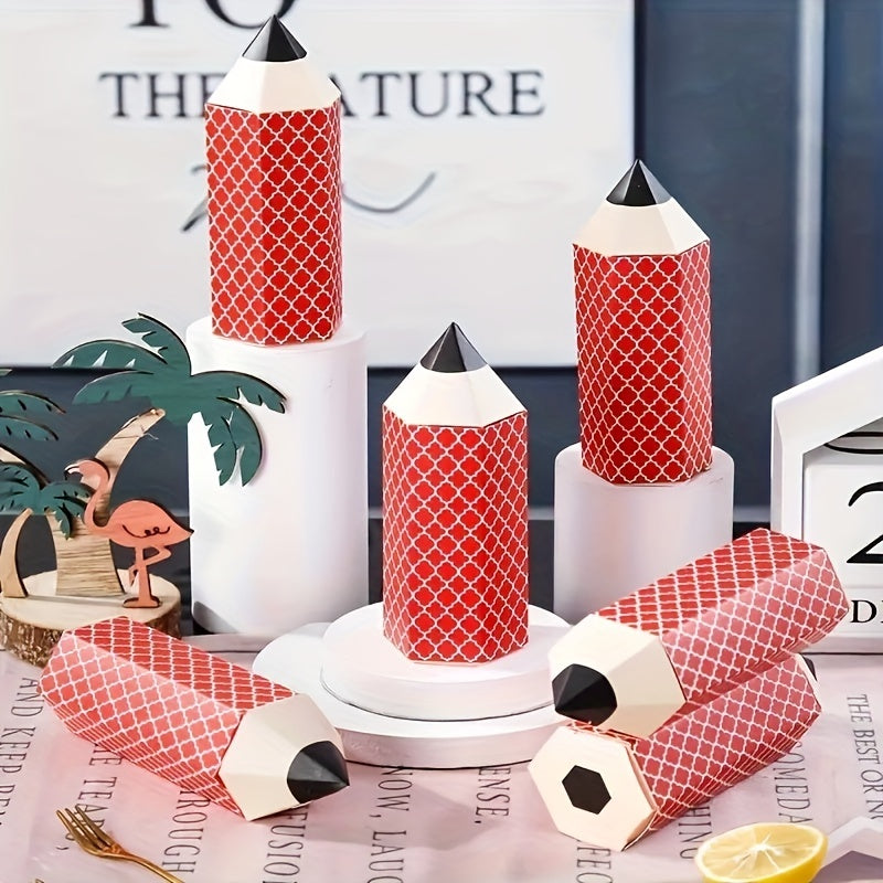 6pcs Cartoon Pencils Candy Home Decor