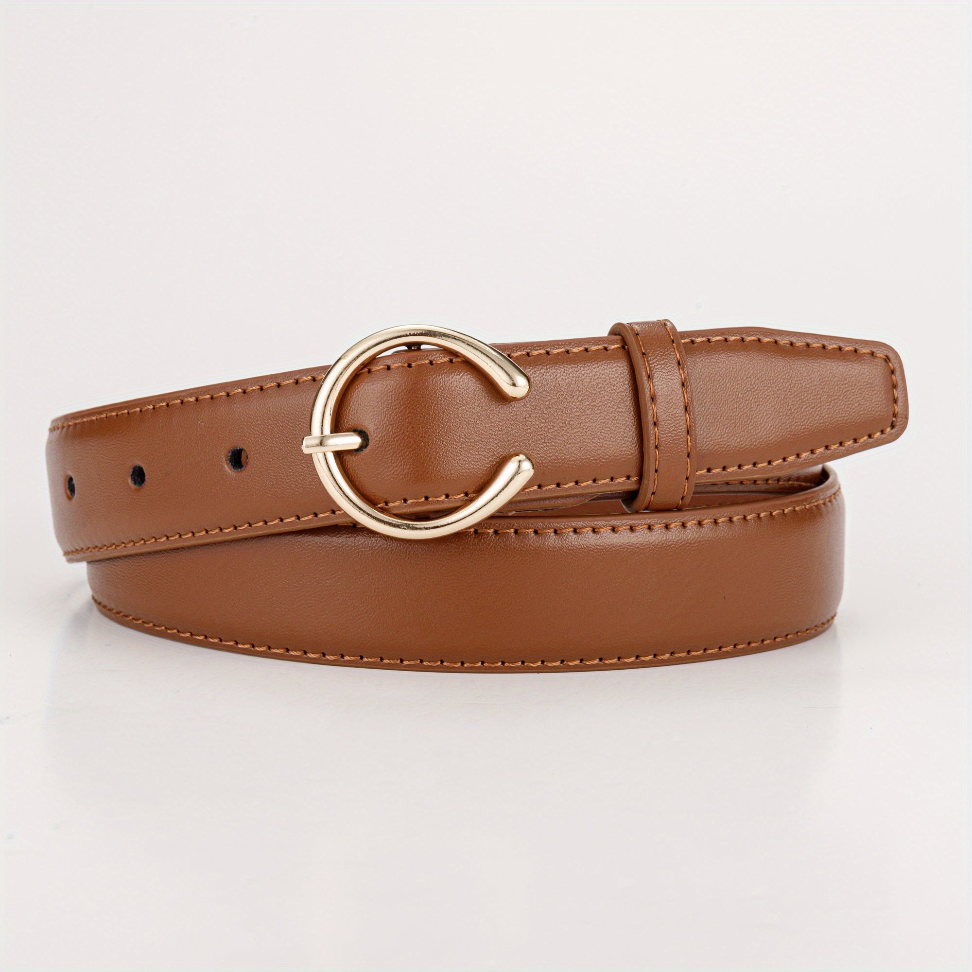 C Shaped Buckle Head Belt for Girls