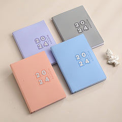 A5 365-Day Planner in Smooth Leather Notebook