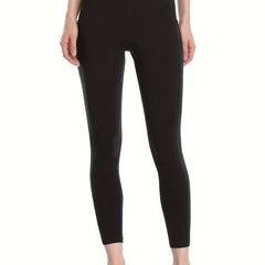 High Waist Yoga Pants Solid Butt Lifting With Pocket Slimming Leggings
