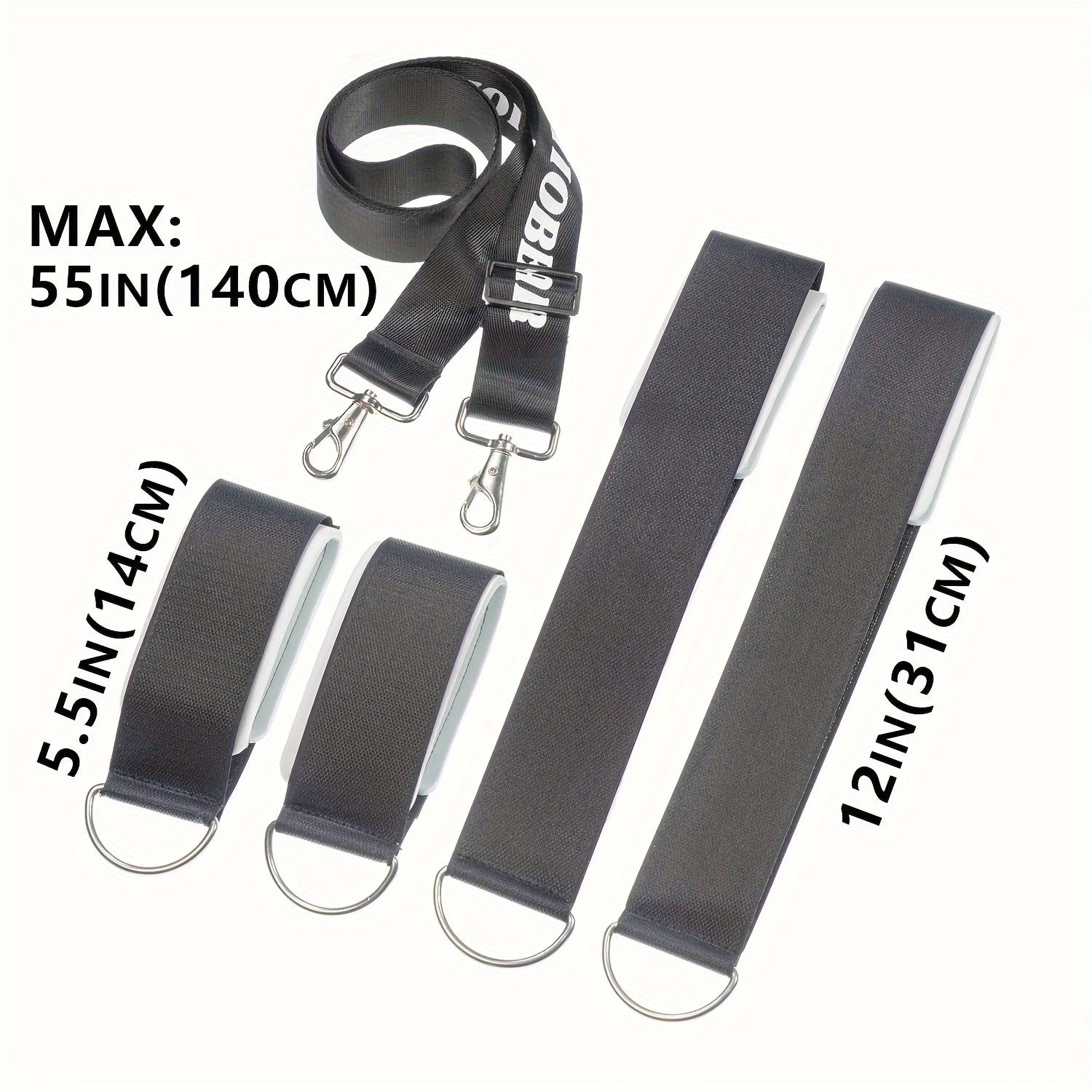 Ski Carrier Strap Snowboard Pole And Boot Carry Sling Kit