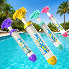 4pcs Push Pop Firework Water Toy Romantic Sprayer for Parties