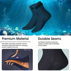 3mm Diving Swimming Socks Waterproof Anti Slip Beach Socks