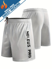 Men's Drawstring Basketball Sport Shorts Quick drying Breathable Casual Pants